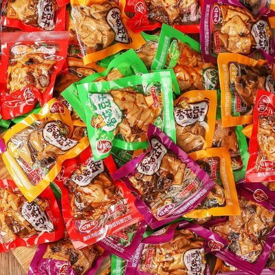 山城风味，佐餐佳品 重庆麻辣香菇豆干小零食